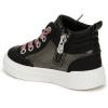 imageBlowfish Malibu Infant Girls Wanderland Toddlers Fashion High Top Sneaker Black 10 T