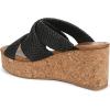 imageBlowfish Malibu Womens Abi Slide SandalBlack Faux Raffia