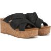 imageBlowfish Malibu Womens Abi Slide SandalBlack Faux Raffia