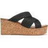 imageBlowfish Malibu Womens Abi Slide SandalBlack Faux Raffia