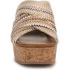 imageBlowfish Malibu Womens Abi Slide SandalMulti Zigzag Faux Raffia