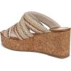 imageBlowfish Malibu Womens Abi Slide SandalMulti Zigzag Faux Raffia