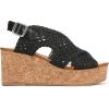 imageBlowfish Malibu Womens Andrea SandalBlack Faux Suede