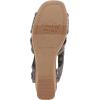 imageBlowfish Malibu Womens Andrea SandalDark Silver Metallic Fabric