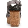 imageBlowfish Malibu Womens Andrea SandalDark Silver Metallic Fabric