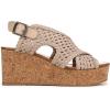 imageBlowfish Malibu Womens Andrea SandalGold Metallic Fabric