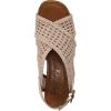 imageBlowfish Malibu Womens Andrea SandalGold Metallic Fabric