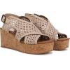 imageBlowfish Malibu Womens Andrea SandalGold Metallic Fabric