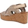 imageBlowfish Malibu Womens Andrea SandalGold Metallic Fabric