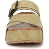 imageBlowfish Malibu Womens Iris Slide SandalPistachio Faux Suede