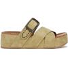 imageBlowfish Malibu Womens Iris Slide SandalPistachio Faux Suede