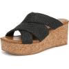Black Faux Raffia