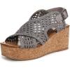 imageBlowfish Malibu Womens Andrea SandalDark Silver Metallic Fabric