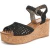 imageBlowfish Malibu Womens Aric SandalBlack Faux Suede