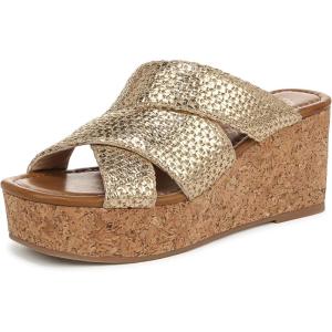 imageBlowfish Malibu Womens Abi Slide SandalGold Faux Raffia