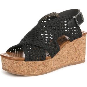 imageBlowfish Malibu Womens Andrea SandalBlack Faux Suede
