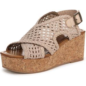 imageBlowfish Malibu Womens Andrea SandalGold Metallic Fabric