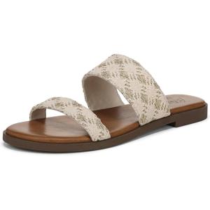 imageBlowfish Malibu Womens Curtis Slide SandalNaturalGold Crochet