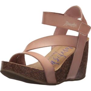 imageBlowfish Malibu Womens Hapuku Wedge SandalBlush Dyecut Pu