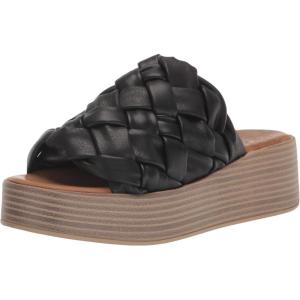 imageBlowfish Malibu Womens Lima Slide SandalBlack FaroutMeteorite Metalli