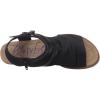 imageBlowfish Malibu Womens Balla4earth Wedge SandalSolid Black Rancher CanvasPu