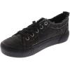 imageBlowfish Malibu Womens Clay Canvas SneakerBlack Smoked 16 Oz CanvasBlack Outsole