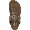 imageBlowfish Malibu Womens Lyric FlipFlopBeaded Walnut