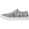 imageBlowfish Malibu Womens SneakerGray Sorority Plaid Canvas