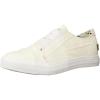 White Antique Smoked Canvas