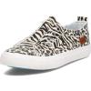 Crème City Kitty Canvas Zebra