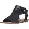 imageBlowfish Malibu Womens Balla4earth Wedge SandalSolid Black Rancher CanvasPu