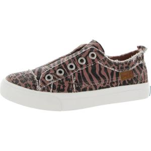 imageBlowfish Malibu Womens Alex SneakerCherry Cola City Kitty Canvas Zebra