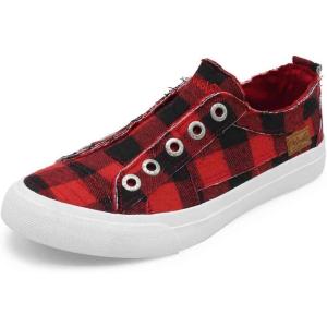imageBlowfish Malibu Womens Alex SneakerRed Grand Canyon Plaid