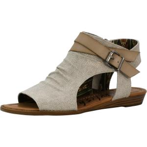imageBlowfish Malibu Womens Balla4earth Wedge SandalBirch Rancher Canvas