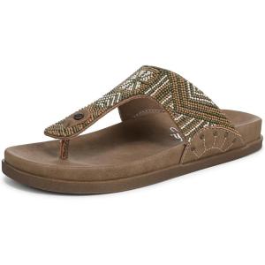 imageBlowfish Malibu Womens Lyric FlipFlopBeaded Walnut