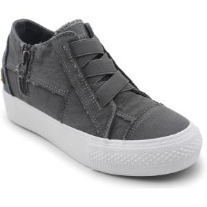 imageBlowfish Womens Blume Wedge SandalGraphite Color Washed Canvas