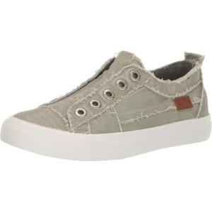 imageBlowfish Womens Blume Wedge SandalOlive Gray Smoked16oz Canvas