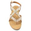 imageBlowfish Womens Granola SandalRose Gold MilanoRhinestone Pixel Beads