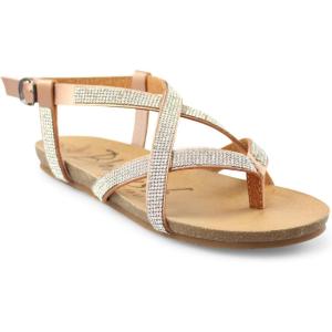 imageBlowfish Womens Granola SandalRose Gold MilanoRhinestone Pixel Beads