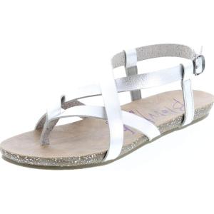 imageBlowfish Womens Granola SandalSilver Dyecut Pu