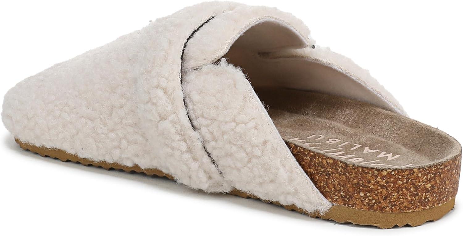 imageBlowfish Malibu Girls Weekendk MuleOff White Faux Sherpa Suede