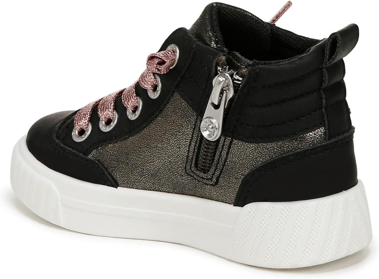 imageBlowfish Malibu Infant Girls Wanderland Toddlers Fashion High Top Sneaker Black 9 T