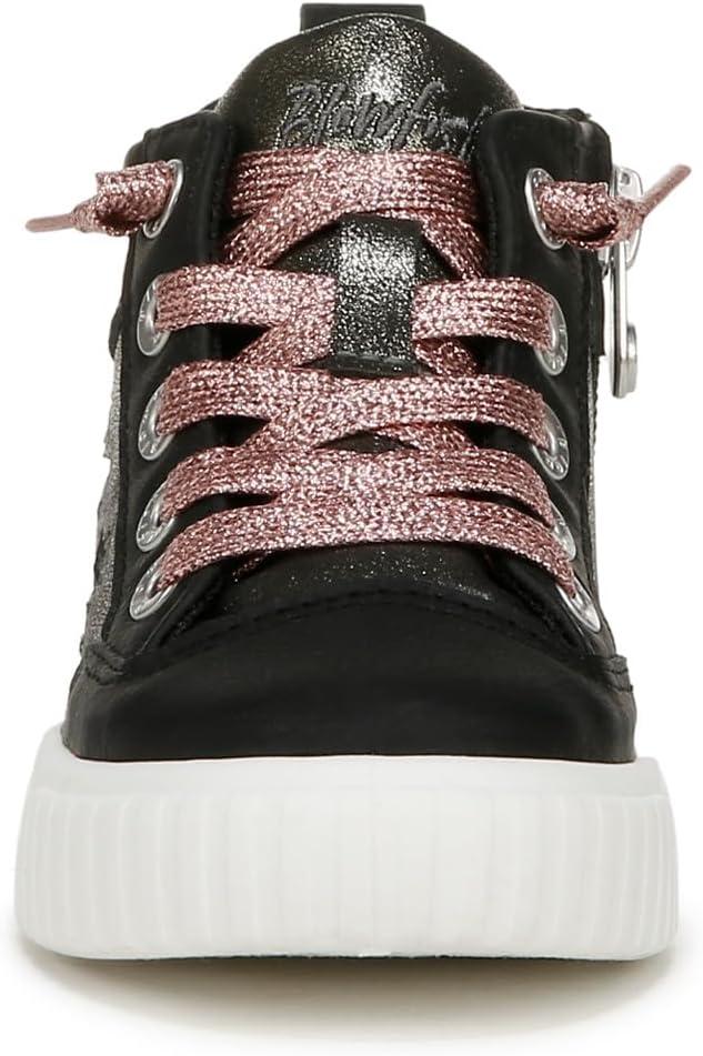 imageBlowfish Malibu Infant Girls Wanderland Toddlers Fashion High Top Sneaker Black 9 T