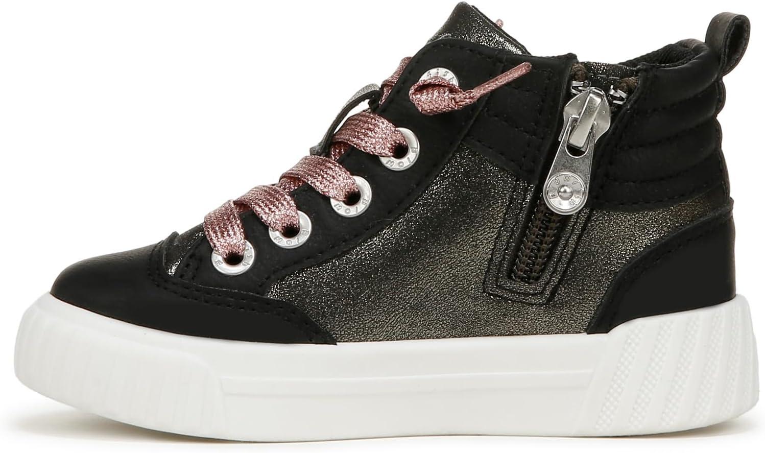 imageBlowfish Malibu Infant Girls Wanderland Toddlers Fashion High Top Sneaker Black 9 T