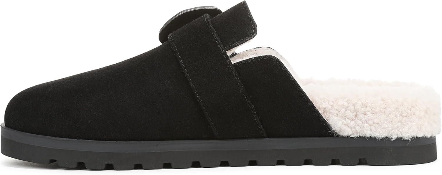 imageBlowfish Malibu Womens Sienna Cozy MuleBlack Faux Suede