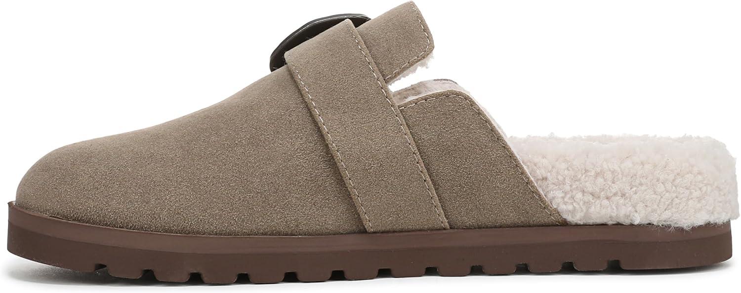imageBlowfish Malibu Womens Sienna Cozy MuleTaupe Faux Suede