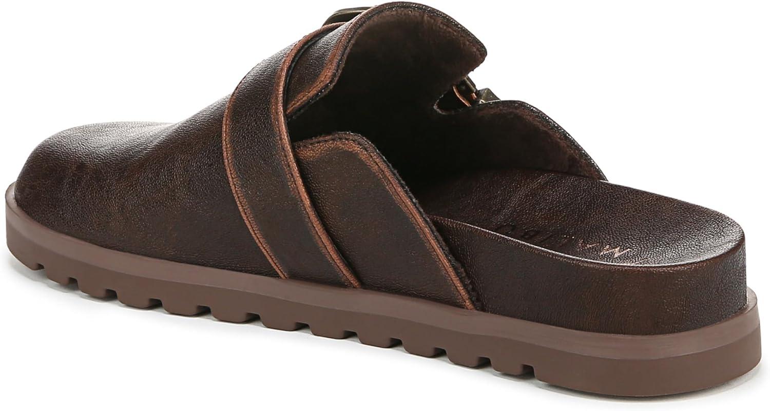 imageBlowfish Malibu Womens Sienna MuleBrown Distressed Faux Leather