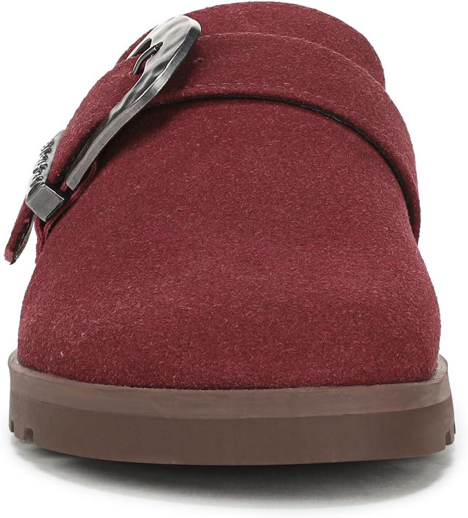 imageBlowfish Malibu Womens Sienna MuleBurgundy Faux Suede