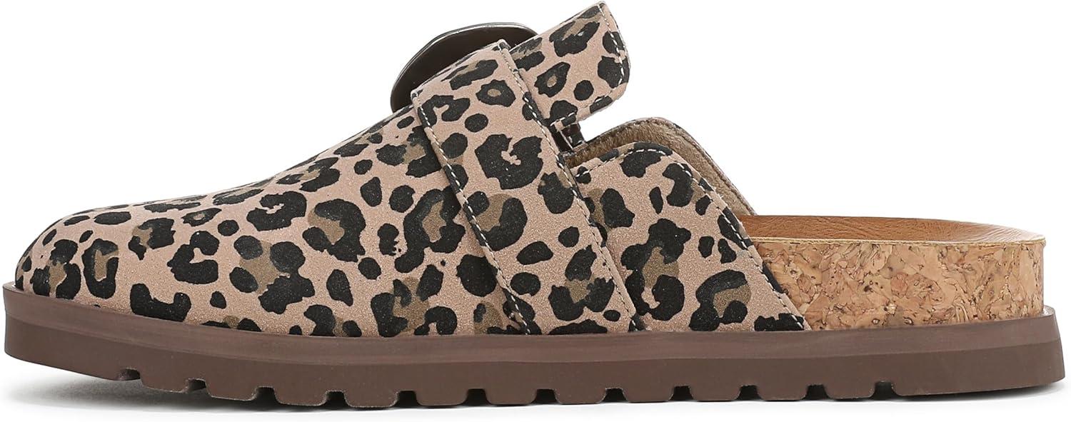 imageBlowfish Malibu Womens Sienna MuleLeopard Faux Suede