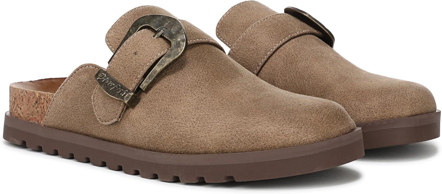 imageBlowfish Malibu Womens Sienna MuleTan Faux Suede